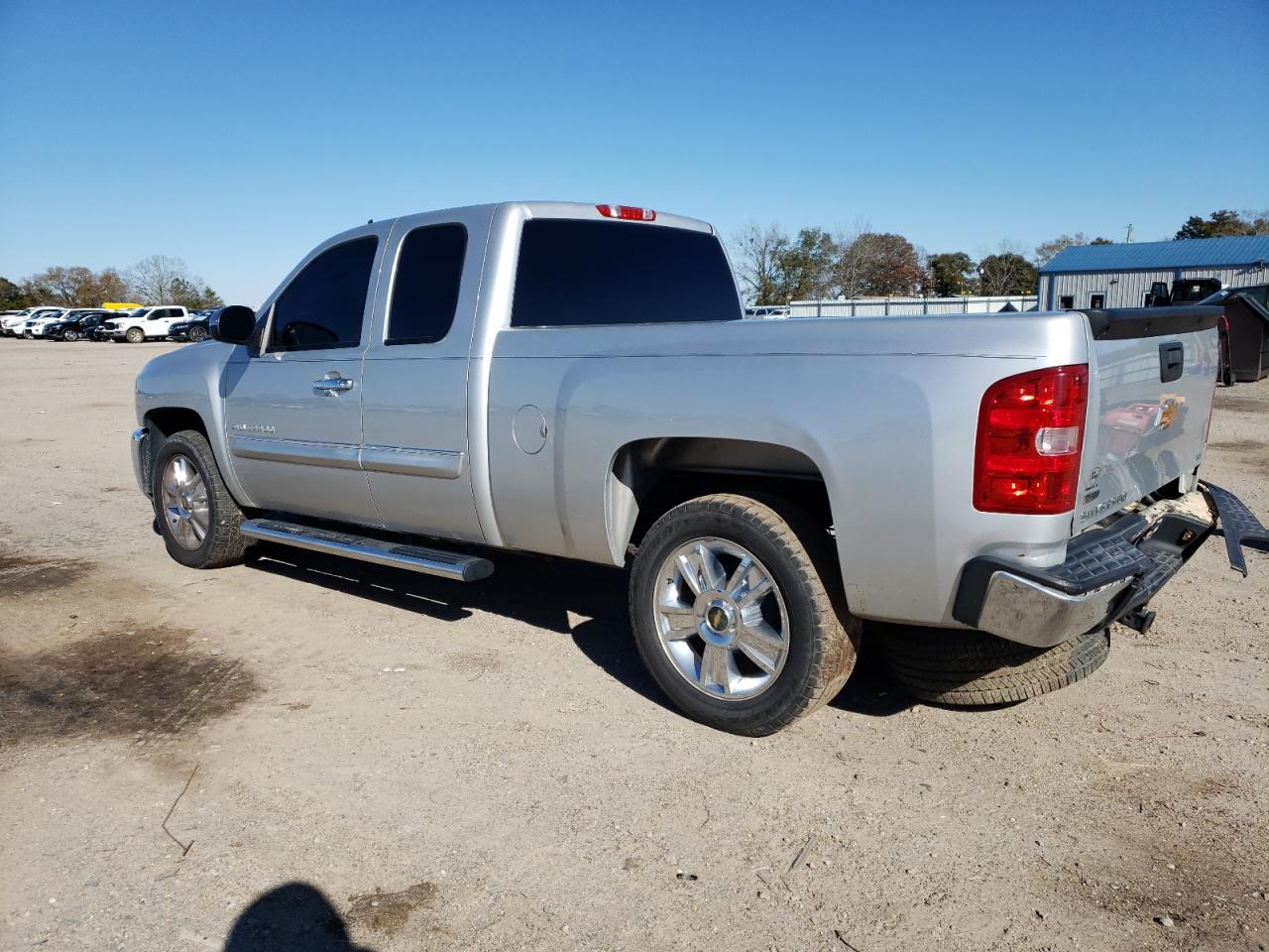 2012 Chevrolet Silverado VIN 1GCRCSE08CZ134094 Copart auction photo, rear end / front end damage thumbnail 2