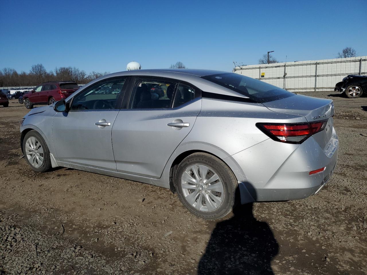 2020 Nissan Sentra VIN 3N1AB8BV0LY222119 Copart auction photo, front end damage thumbnail 2