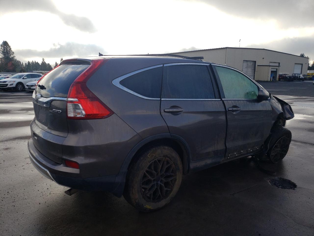2016 Honda CR-V VIN 2HKRM4H59GH679024 Copart auction photo, all over damage thumbnail 3