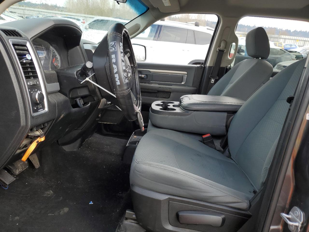 2018 RAM 1500 VIN 1C6RR7LT1JS295537 Copart auction photo, front end / rear end damage thumbnail 7