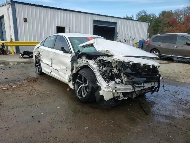 2020 Honda Accord VIN 1HGCV1F35LA057591 Copart auction photo, front end / side damage thumbnail 14