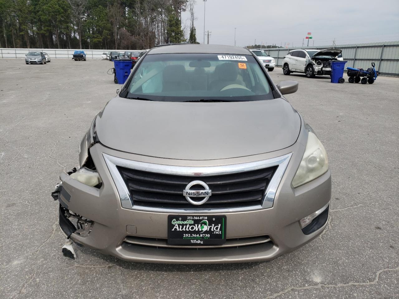 2015 Nissan Altima VIN 1N4AL3AP4FC468349 Copart auction photo, front end / side damage thumbnail 5