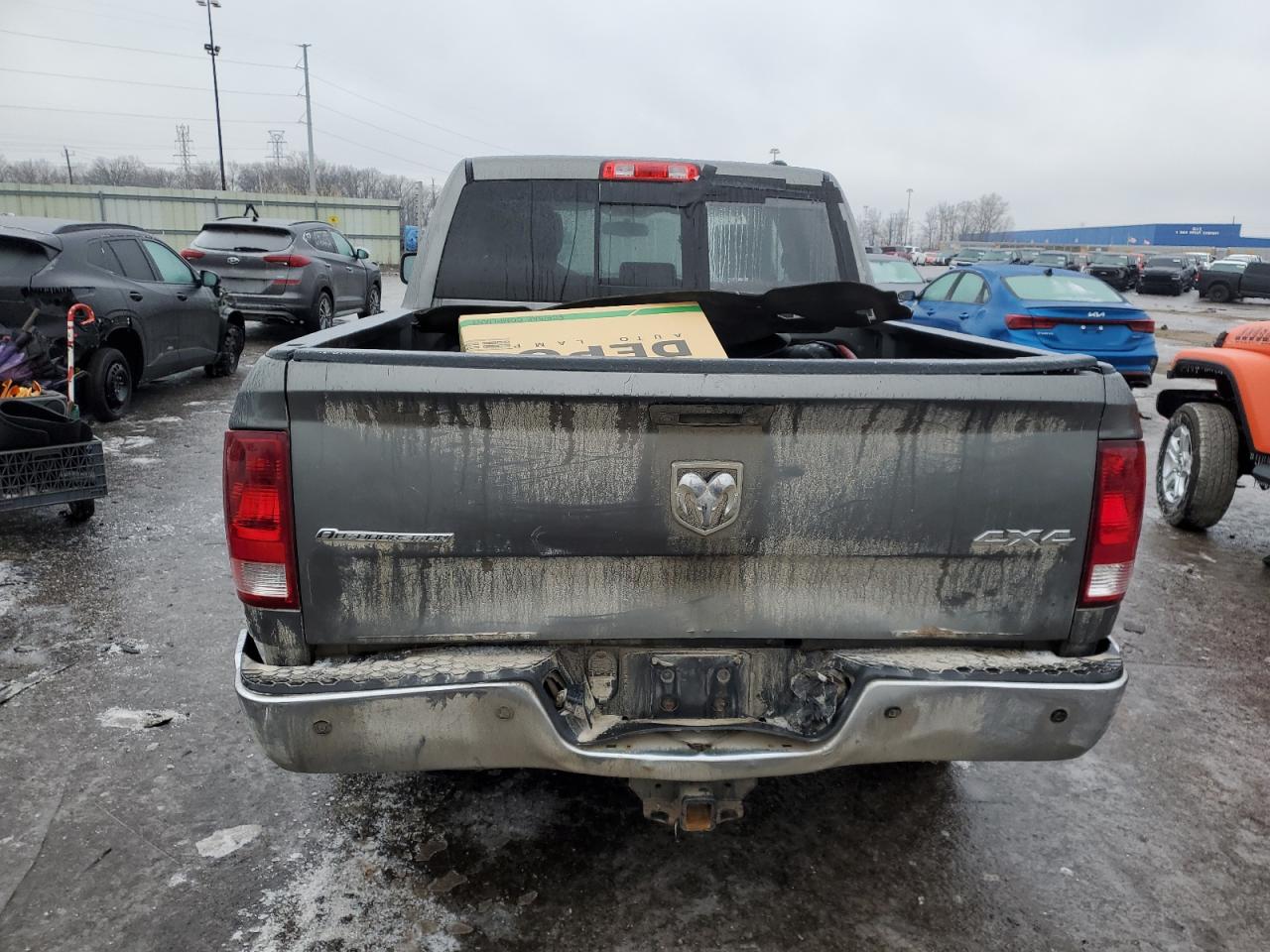 2012 Dodge RAM VIN 1C6RD7LT5CS175838 Copart auction photo, front end damage thumbnail 6