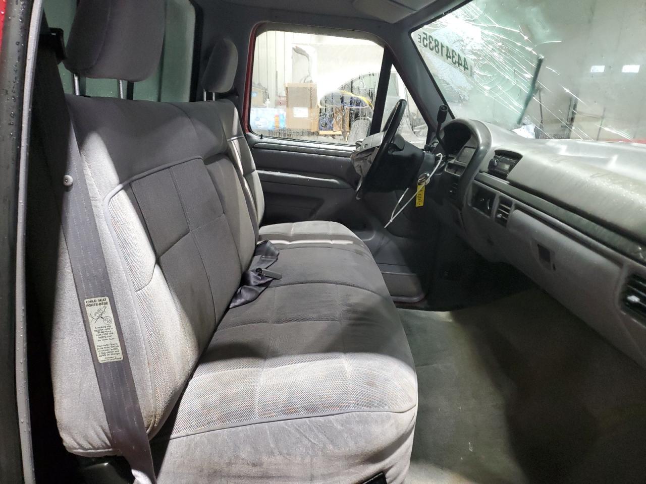 1994 Ford F-150 VIN 1FTEF15N9RNA36557 Copart auction photo, front end / frame damage damage thumbnail 10