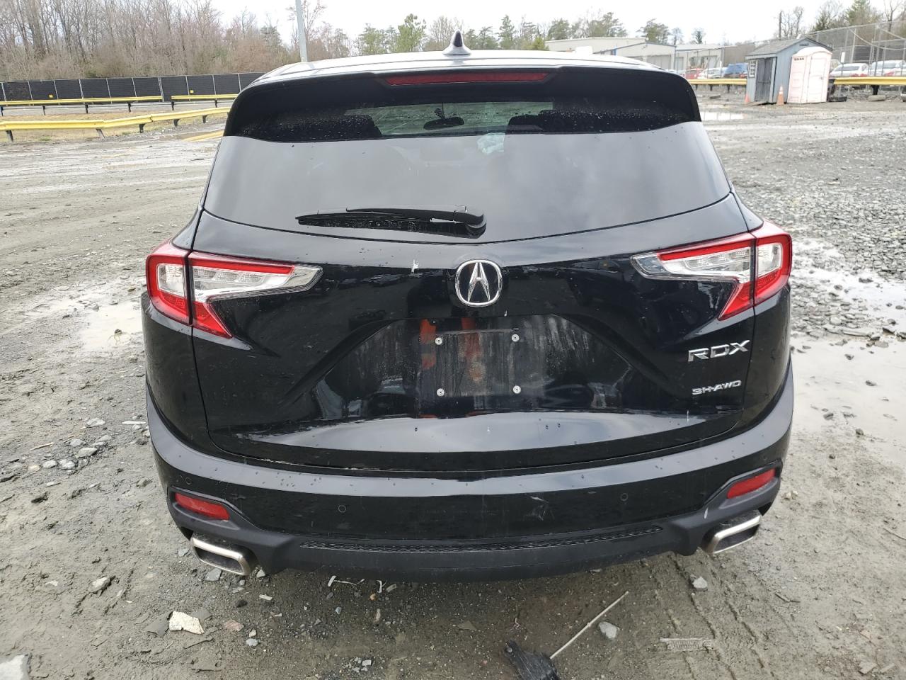 2023 Acura RDX VIN 5J8TC2H53PL000181 Copart auction photo, front end / rear end damage thumbnail 6