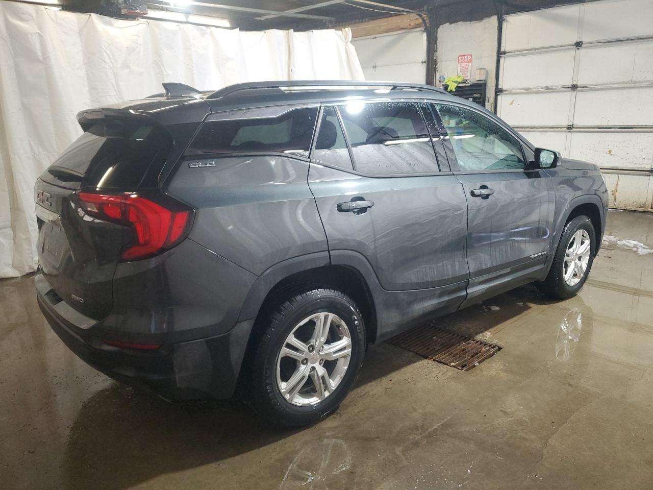 2018 GMC Terrain VIN 3GKALTEV6JL172933 Copart auction photo, front end / side damage thumbnail 3