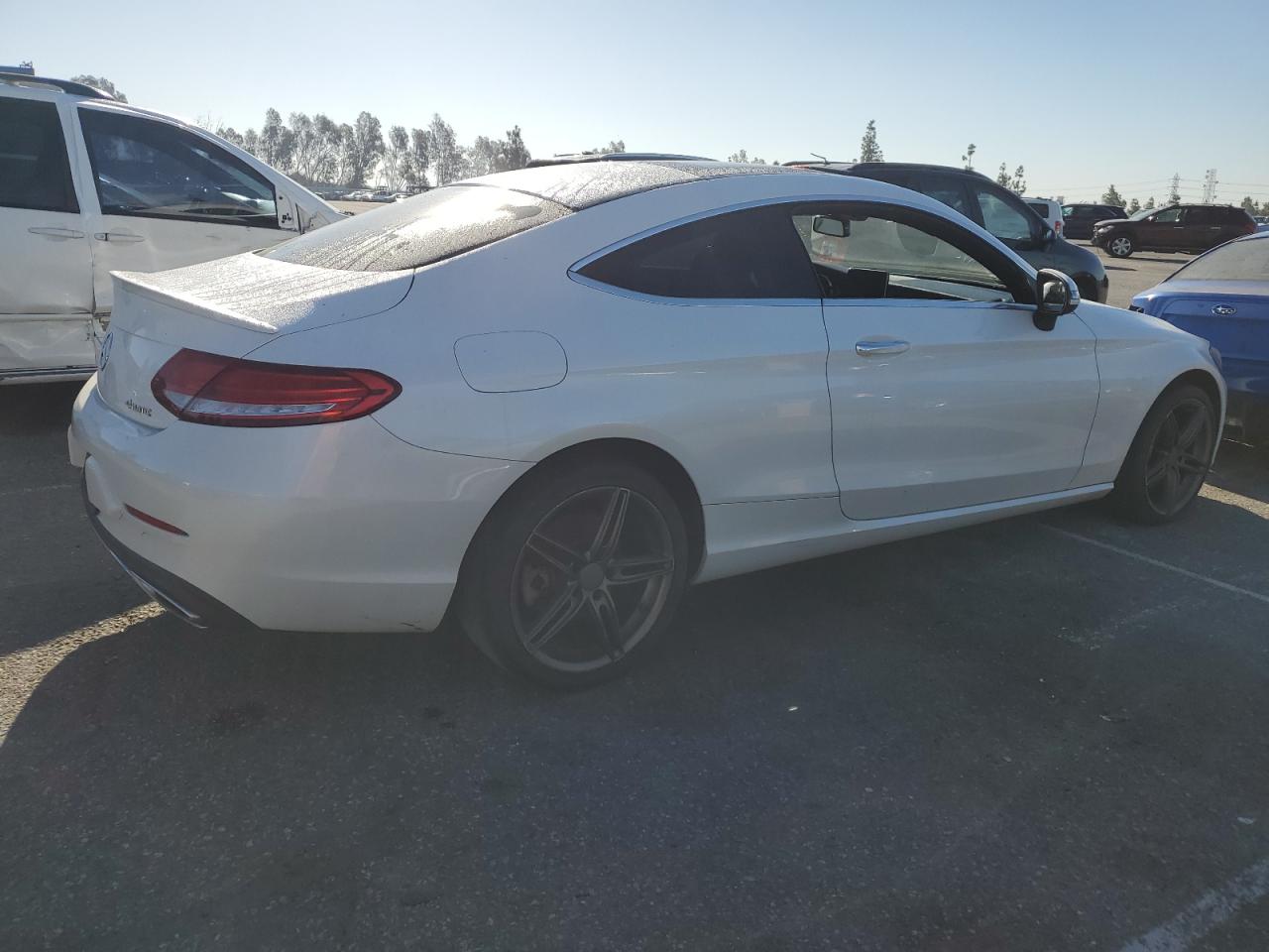 2017 Mercedes-Benz C-klasse VIN WDDWJ4KB1HF550545 Copart auction photo, water/flood damage thumbnail 3