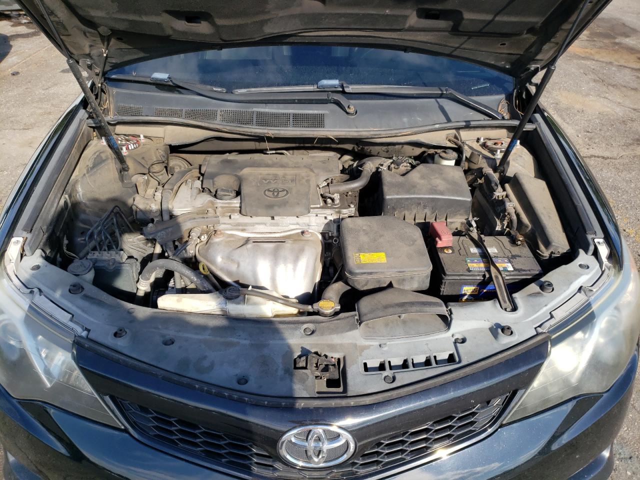 2014 Toyota Camry VIN 4T1BF1FK4EU343413 Copart auction photo, rear end damage thumbnail 11