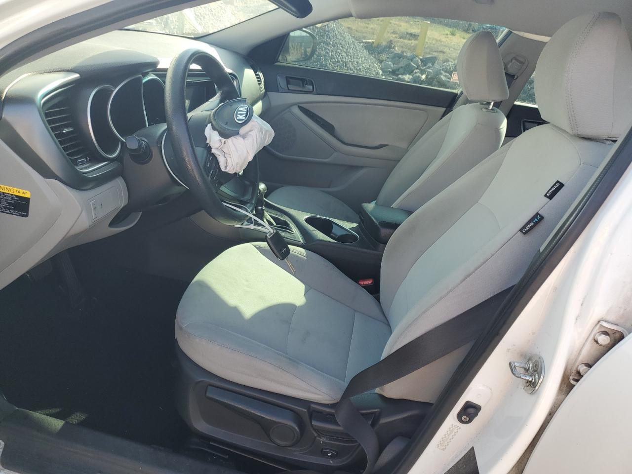 2015 KIA Optima VIN KNAGM4A77F5540430 Copart auction photo, front end / undercarriage damage thumbnail 7