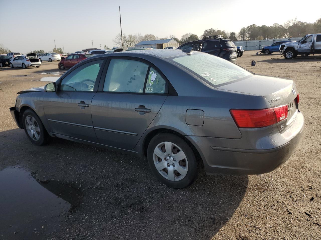 2009 Hyundai Sonata VIN 5NPET46C69H503182 Copart auction photo, front end damage thumbnail 2