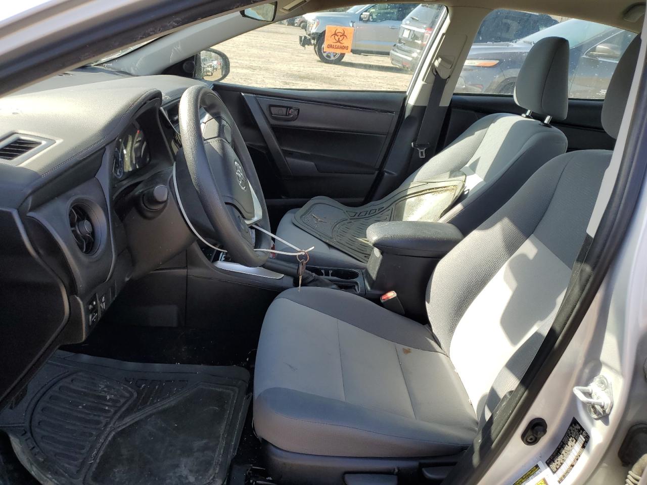2017 Toyota Corolla VIN 2T1BURHE9HC758535 Copart auction photo, front end / minor dent/scratches damage thumbnail 7