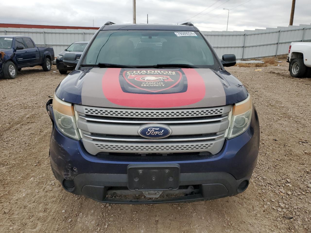 2011 Ford Explorer VIN 1FMHK8B85BGA28543 Copart auction photo, front end / side damage thumbnail 5