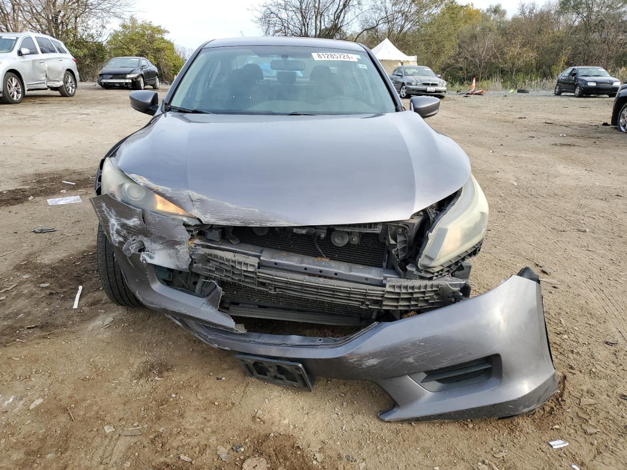 2014 Honda Accord VIN 1HGCR2F34EA134593 Copart auction photo, front end / rear end damage thumbnail 5