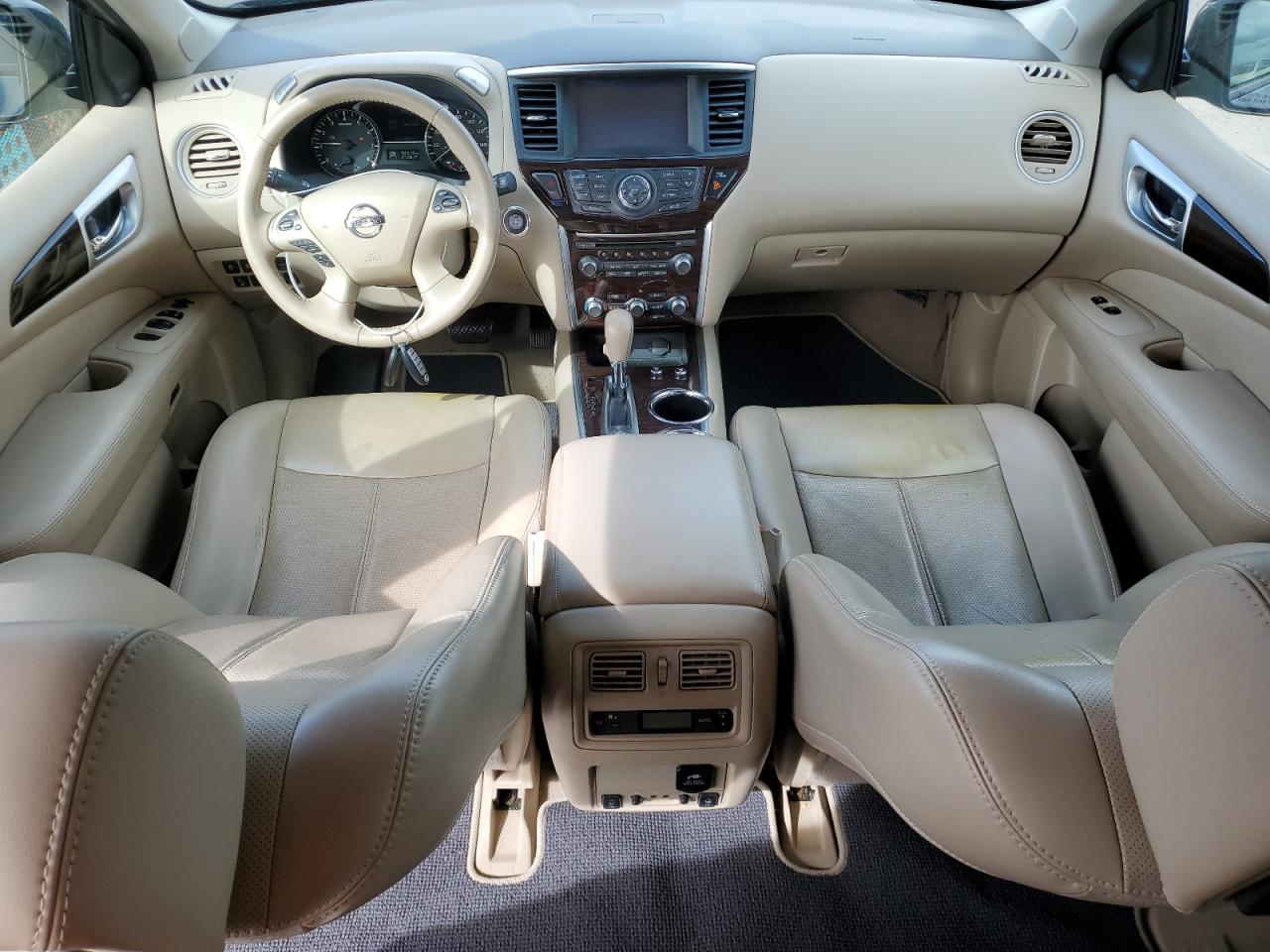 2015 Nissan Pathfinder VIN 5N1AR2MM3FC615082 Copart auction photo, rear end damage thumbnail 8