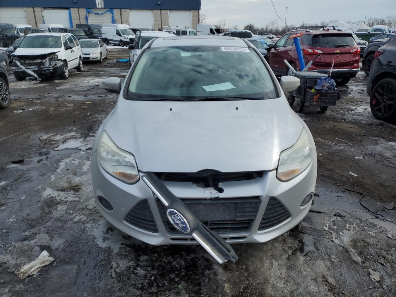 2013 Ford Focus VIN 1FADP3K2XDL150902 Copart auction photo, front end damage thumbnail 5