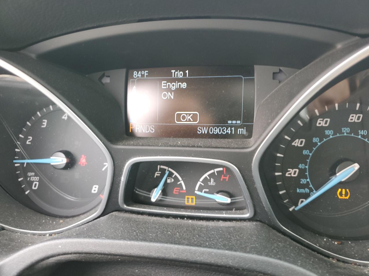 2014 Ford Focus VIN 1FADP3N2XEL175862 Copart auction photo, rear end damage thumbnail 9