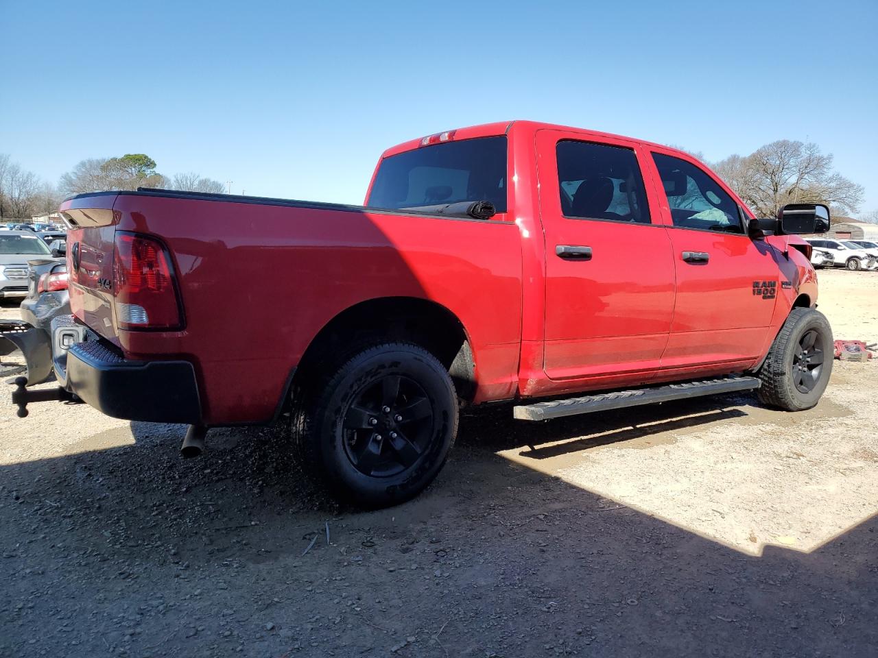 2021 RAM 1500 VIN 3C6RR7KT7MG670456 Copart auction photo, front end damage thumbnail 3