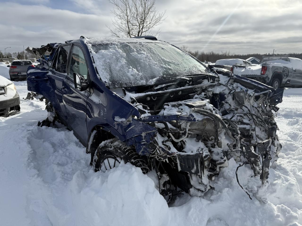 2014 Toyota RAV 4 VIN 2T3BFREV1EW225529 Copart auction photo, rear end / front end damage thumbnail 4