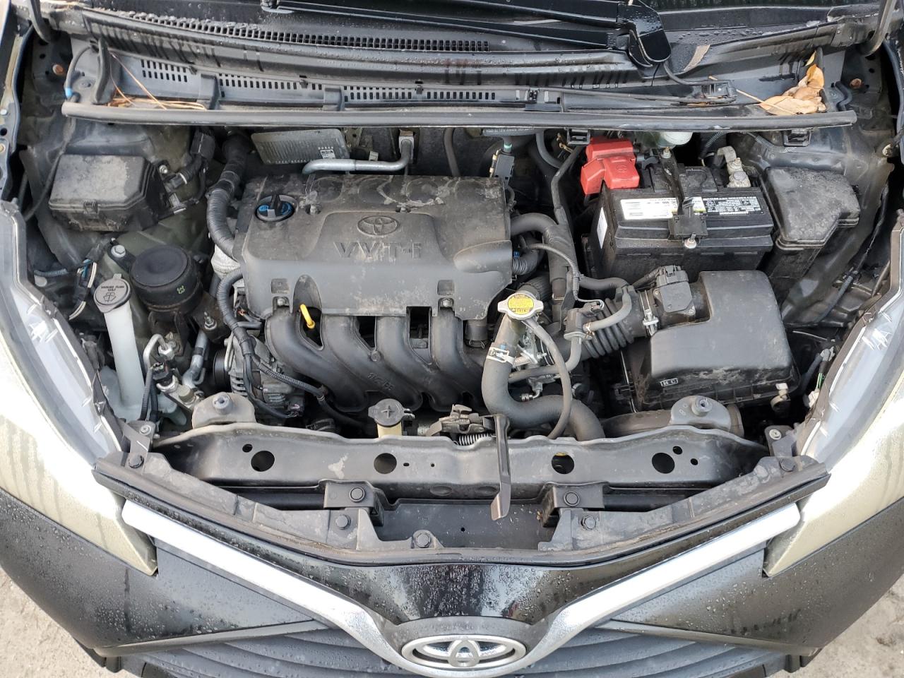 2015 Toyota Yaris VIN VNKJTUD32FA016377 Copart auction photo, all over damage thumbnail 11