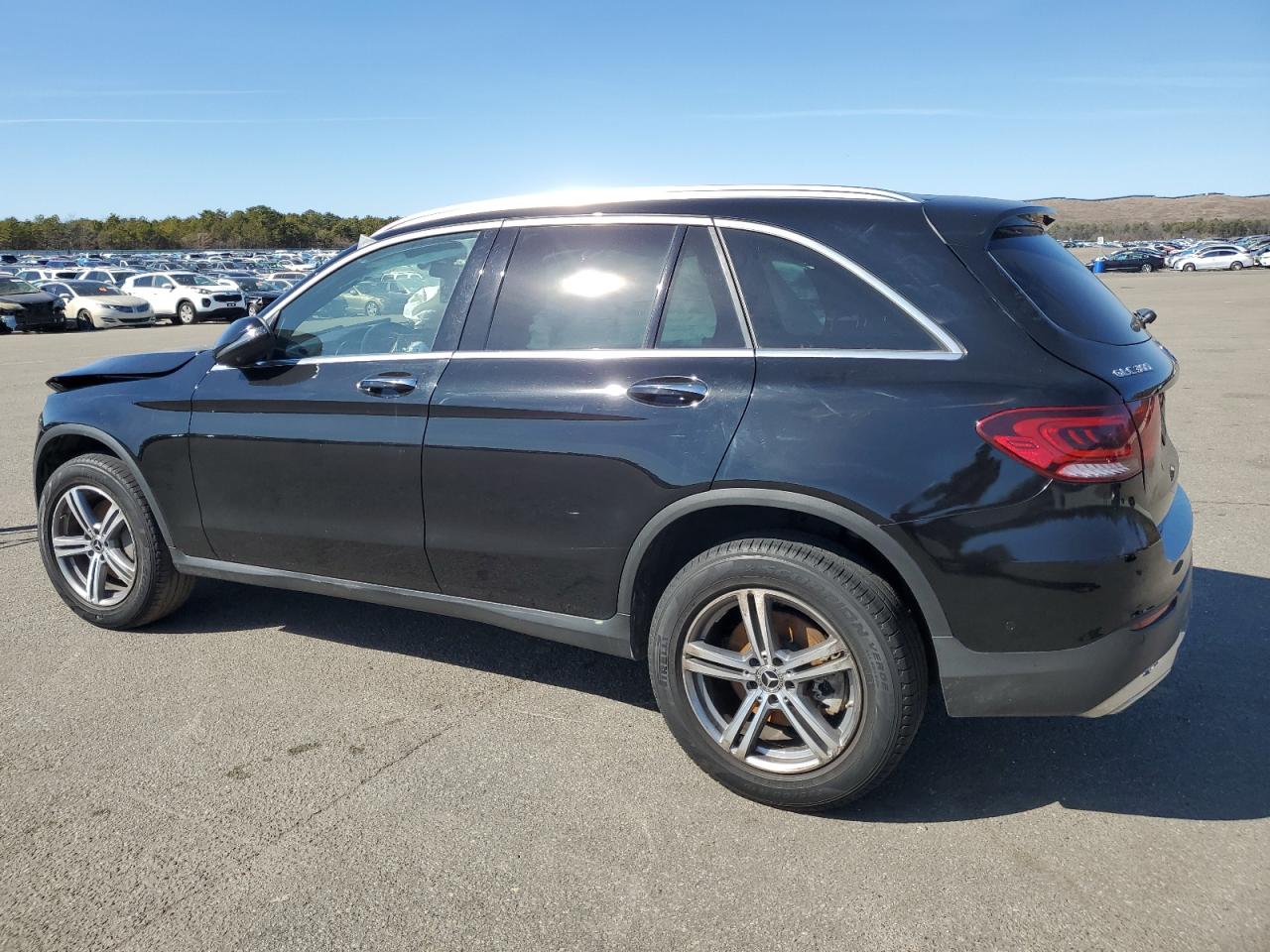 2021 Mercedes-Benz GLC VIN W1N0G8EB0MV316925 Copart auction photo, front end / minor dent/scratches damage thumbnail 2