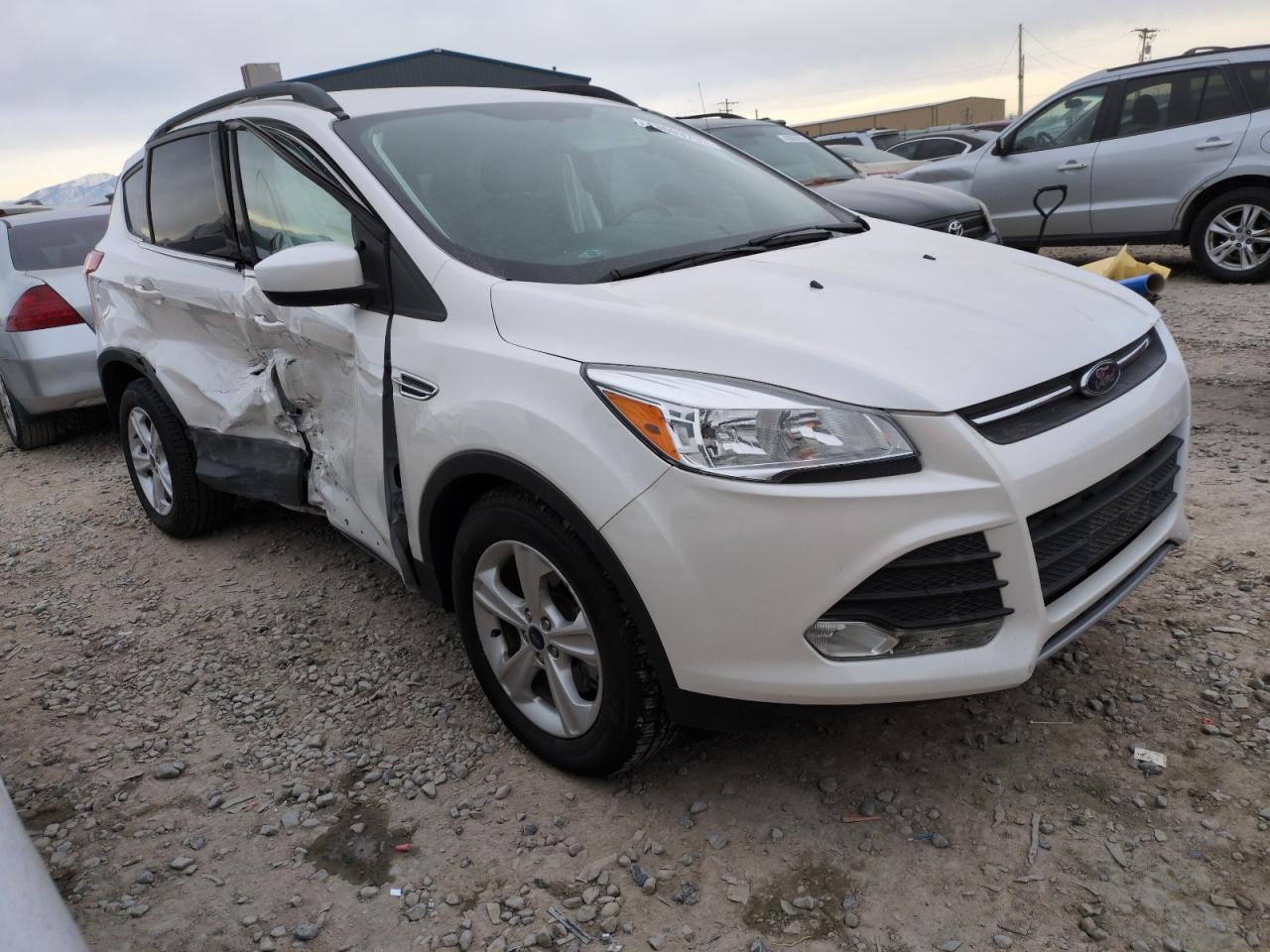 2015 Ford Escape VIN 1FMCU9G95FUA78782 Copart auction photo, side damage thumbnail 4