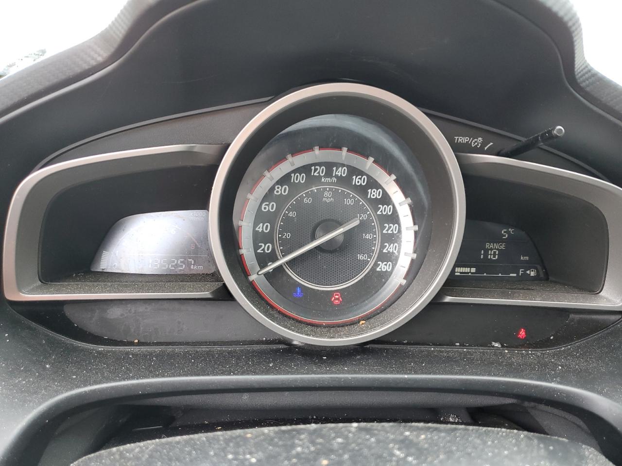 2015 Mazda 3 VIN 3MZBM1L72FM232159 Copart auction photo, front end / side damage thumbnail 9