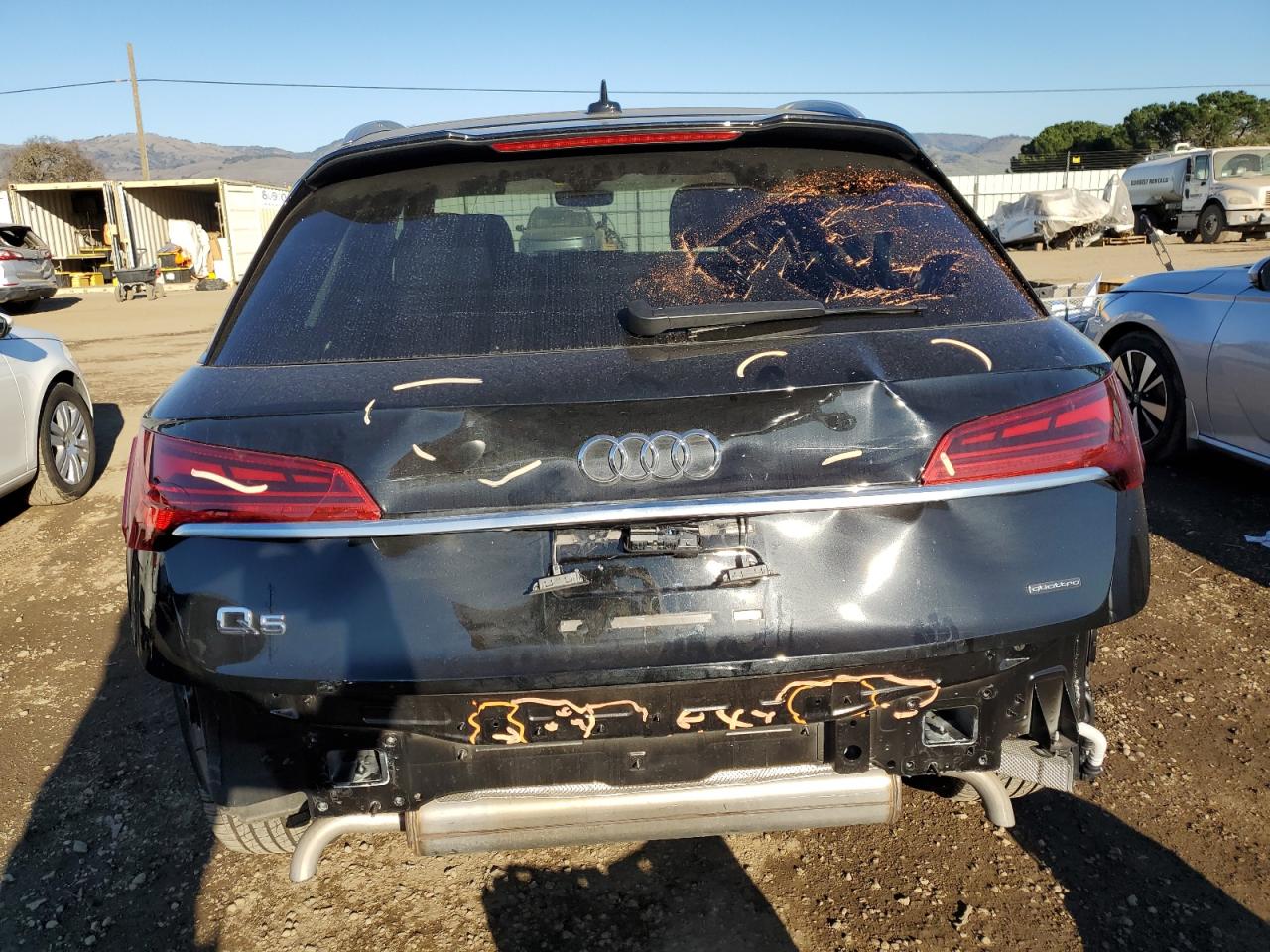 2024 Audi Q5 VIN WA1EAAFY2R2013351 Copart auction photo, rear end / front end damage thumbnail 6