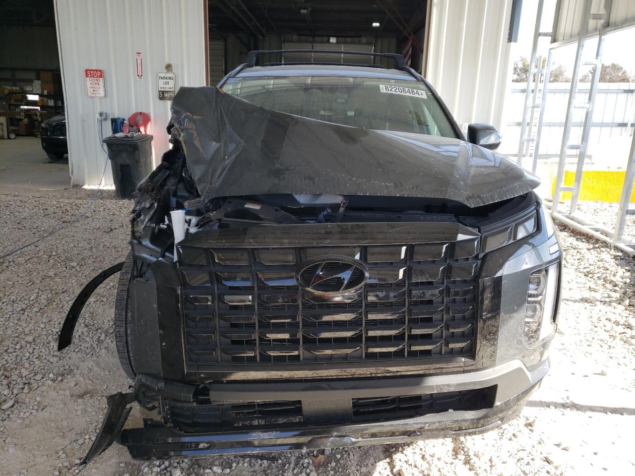 2024 Hyundai Palisade VIN KM8R34GE5RU782076 Copart auction photo, front end damage thumbnail 5