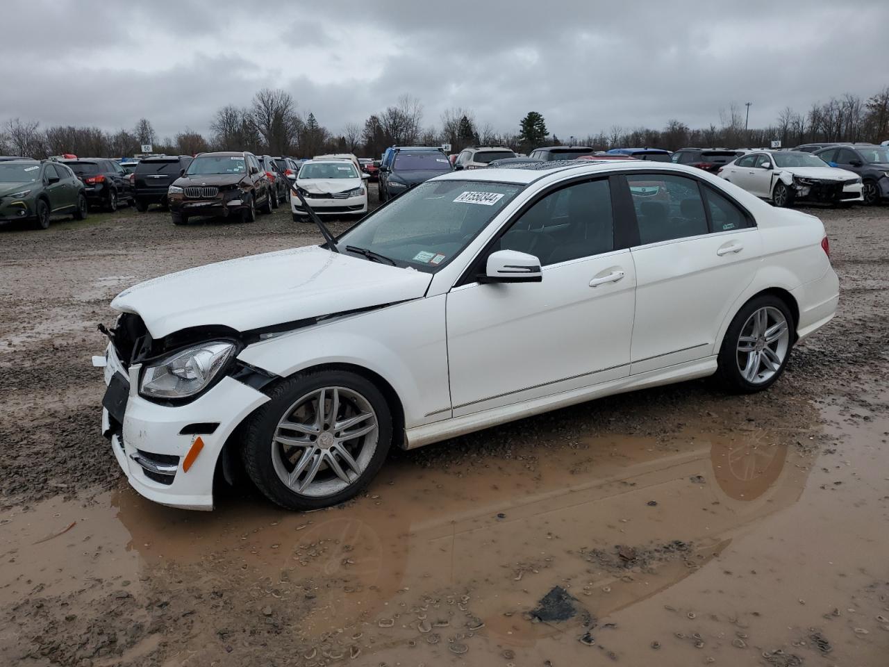 2014 Mercedes-Benz C-klasse VIN WDDGF8AB6ER314322