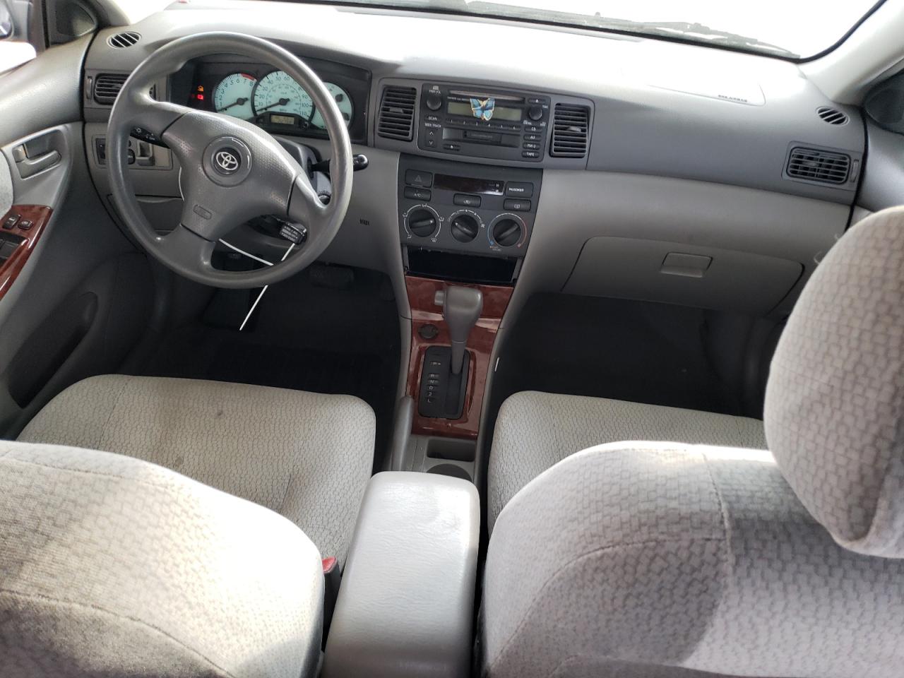 2004 Toyota Corolla VIN 1NXBR32E24Z329589 Copart auction photo, rear end damage thumbnail 8