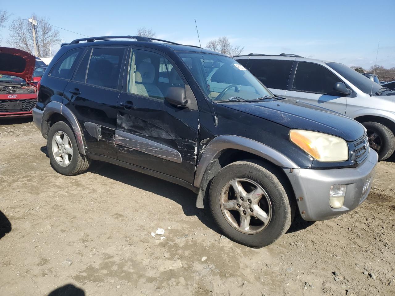 2001 Toyota RAV 4 VIN JTEHH20VX10105998 Copart auction photo, side / minor dent/scratches damage thumbnail 4