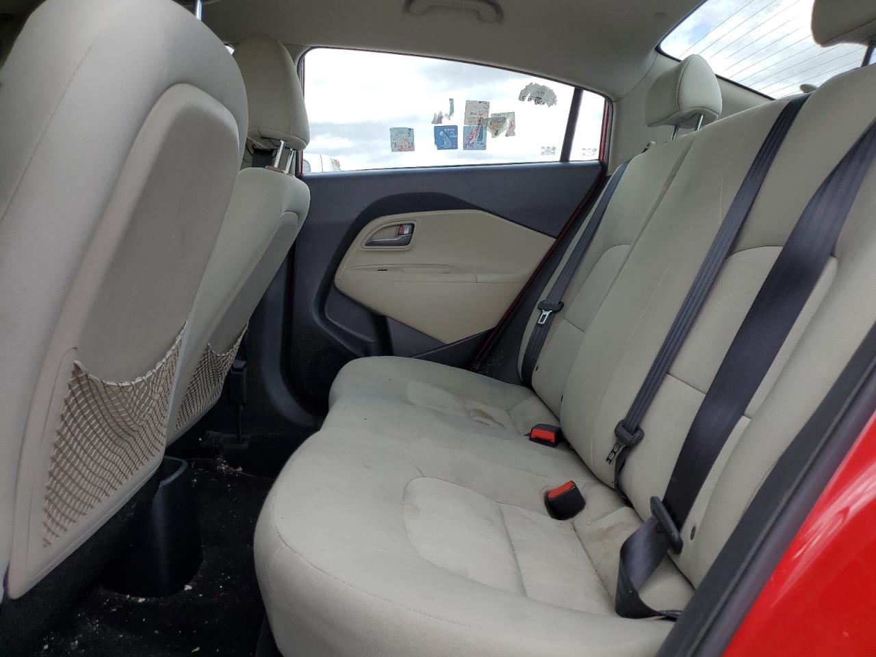 2013 KIA Rio VIN KNADM4A36D6211225 Copart auction photo, side / front end damage thumbnail 10