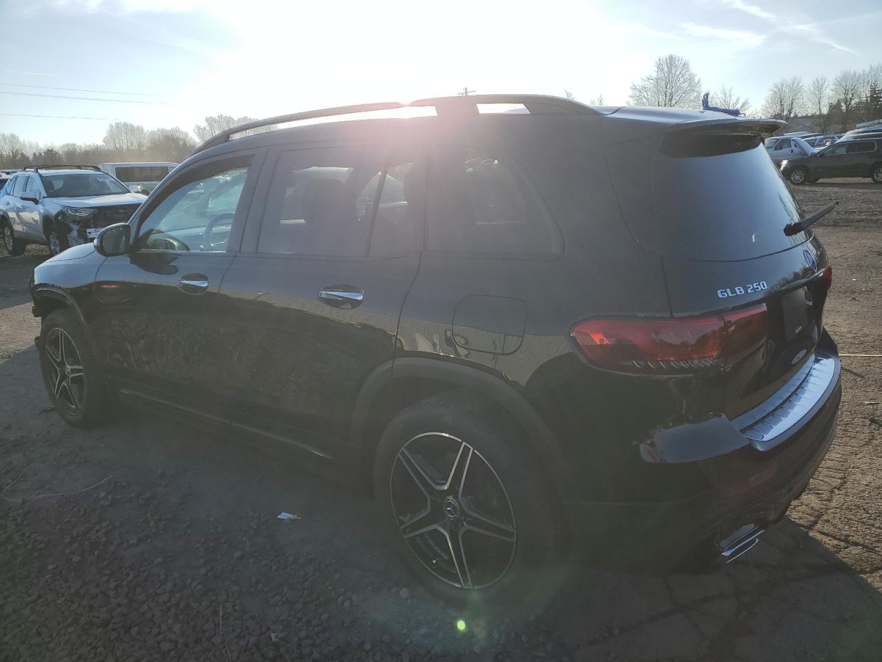 2023 Mercedes-Benz GLB VIN W1N4M4HB5PW282686 Copart auction photo, front end / side damage thumbnail 2