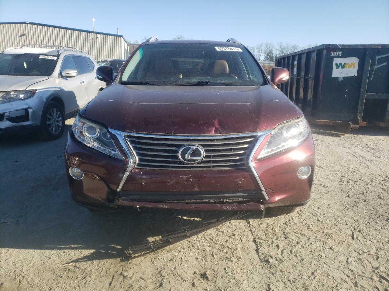 2015 Lexus RX VIN JTJZK1BA7F2426811 Copart auction photo, rear end / front end damage thumbnail 5
