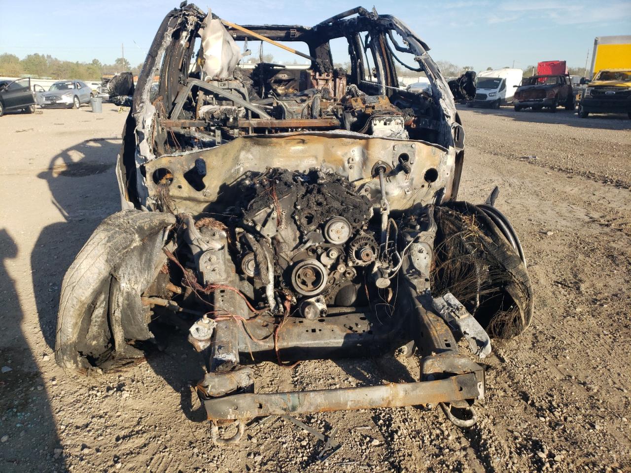 2019 Ford Expedition VIN 1FMJK2AT5KEA76558 Copart auction photo, burn / front end damage thumbnail 5