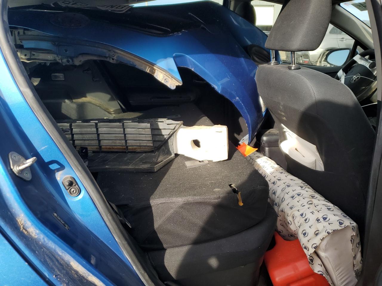 2015 Toyota Prius VIN JTDKDTB36F1108101 Copart auction photo, front end / side damage thumbnail 10