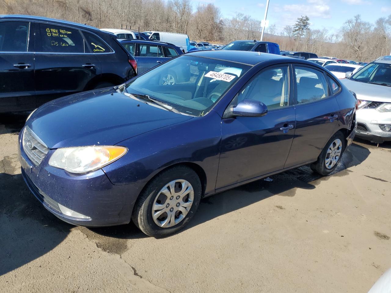 2009 Hyundai Elantra VIN KMHDU46D19U786173