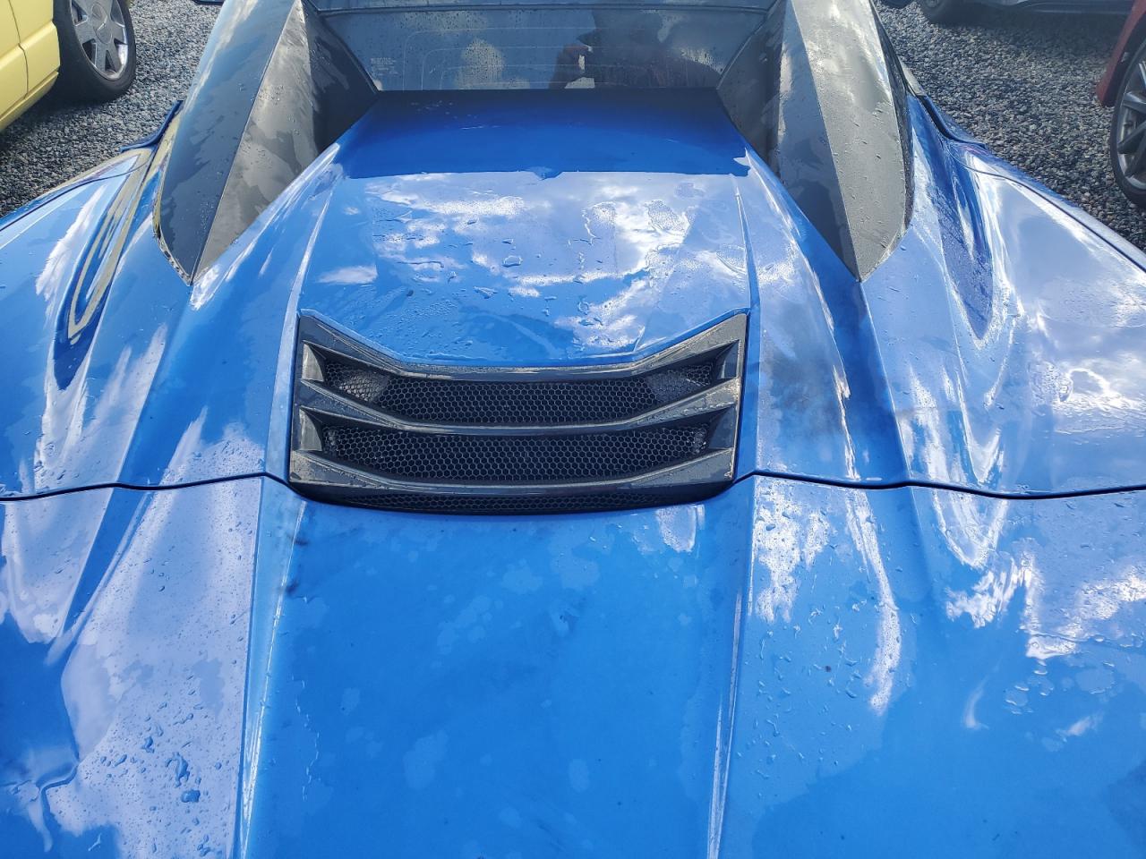 2022 Chevrolet Corvette VIN 1G1YC3D49N5103025 Copart auction photo, water/flood / burn damage thumbnail 11