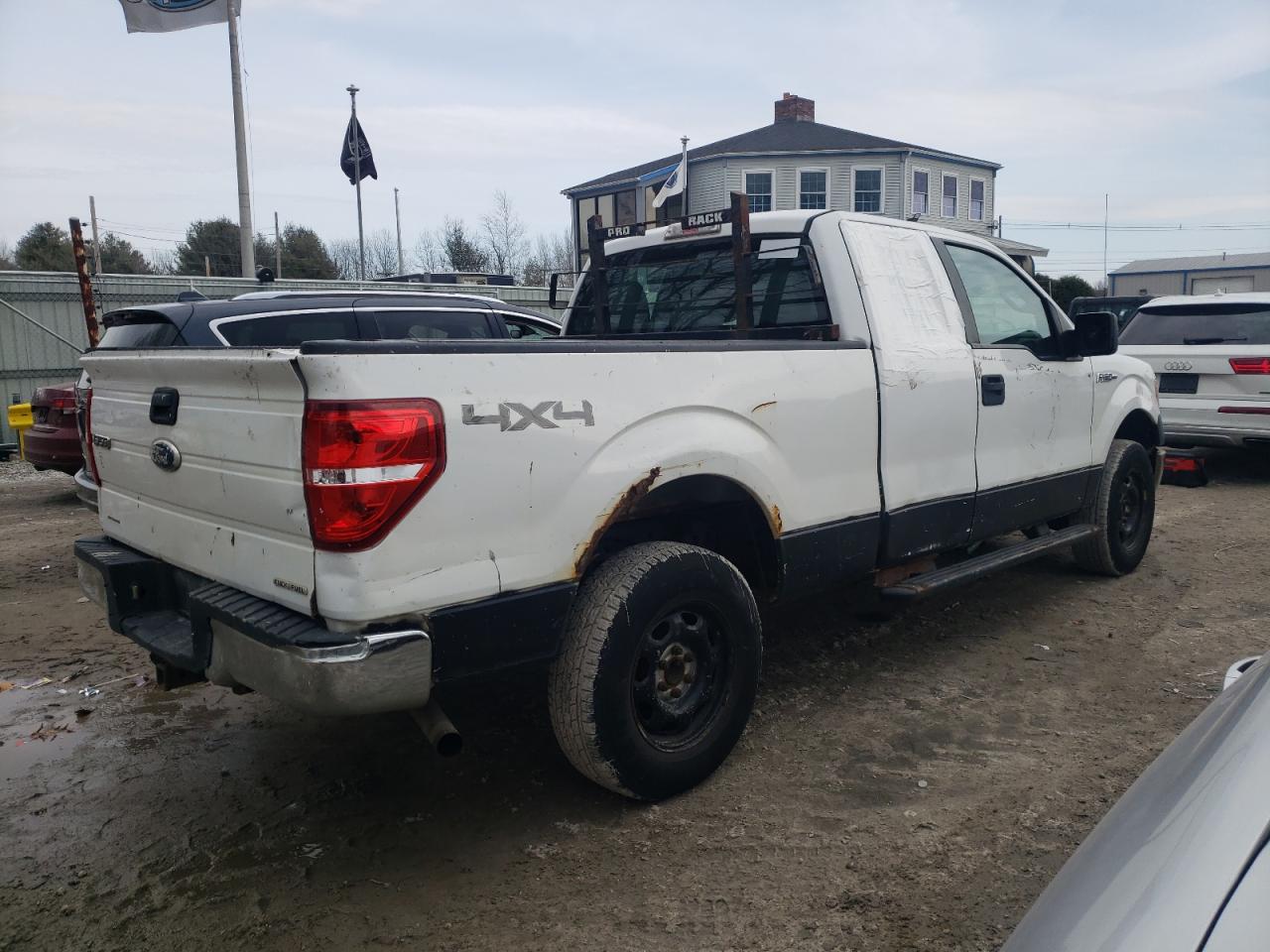 2011 Ford F-150 VIN 1FTEX1EM2BFC82144 Copart auction photo, rear end / side damage thumbnail 3