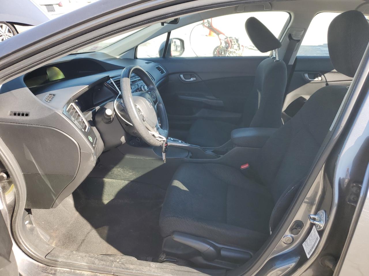 2013 Honda Civic VIN 2HGFB2F59DH545605 Copart auction photo, rear end damage thumbnail 7
