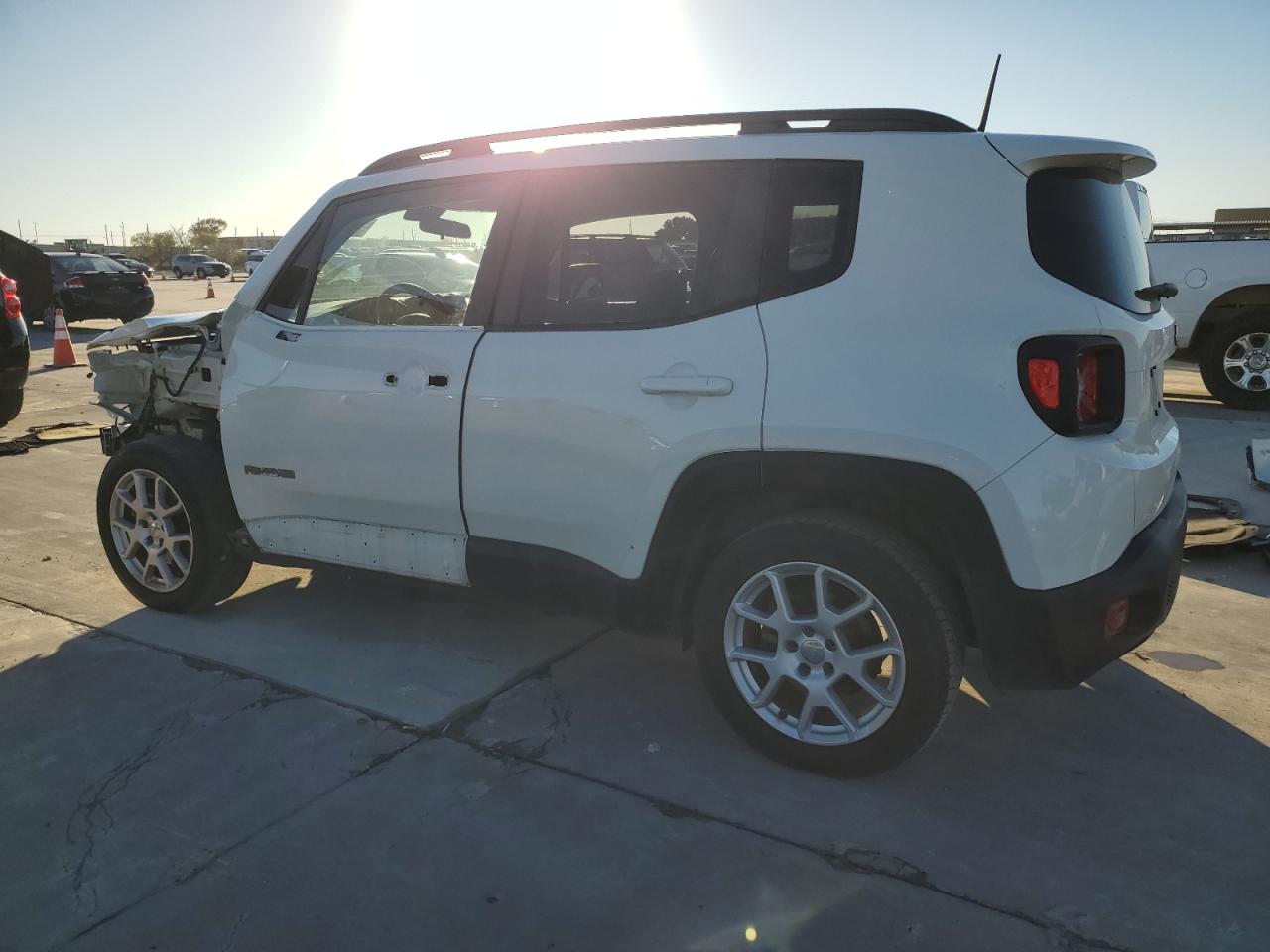 2020 Jeep Renegade VIN ZACNJAAB5LPK95410 Copart auction photo, frame damage / all over damage thumbnail 2