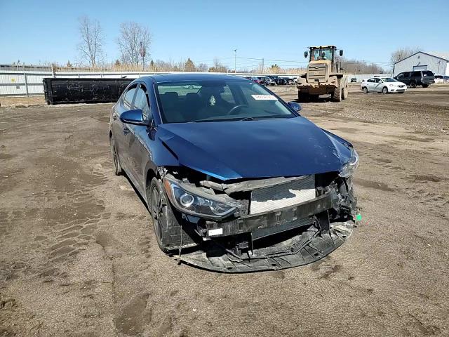 2018 Hyundai Elantra VIN 5NPD84LFXJH285439 Copart auction photo, front end damage thumbnail 11