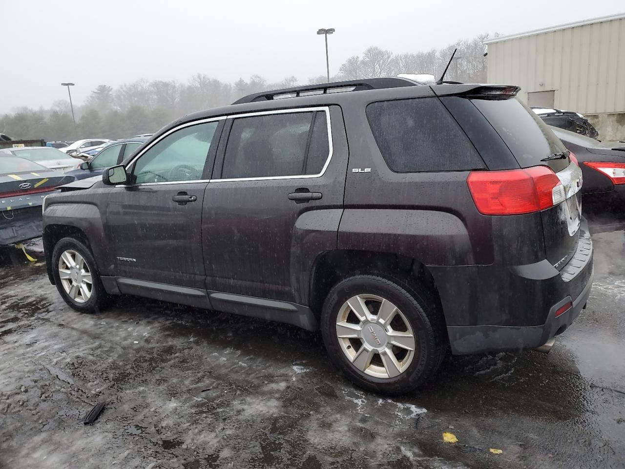 2013 GMC Terrain VIN 2GKFLTE37D6399402 Copart auction photo, front end / minor dent/scratches damage thumbnail 2