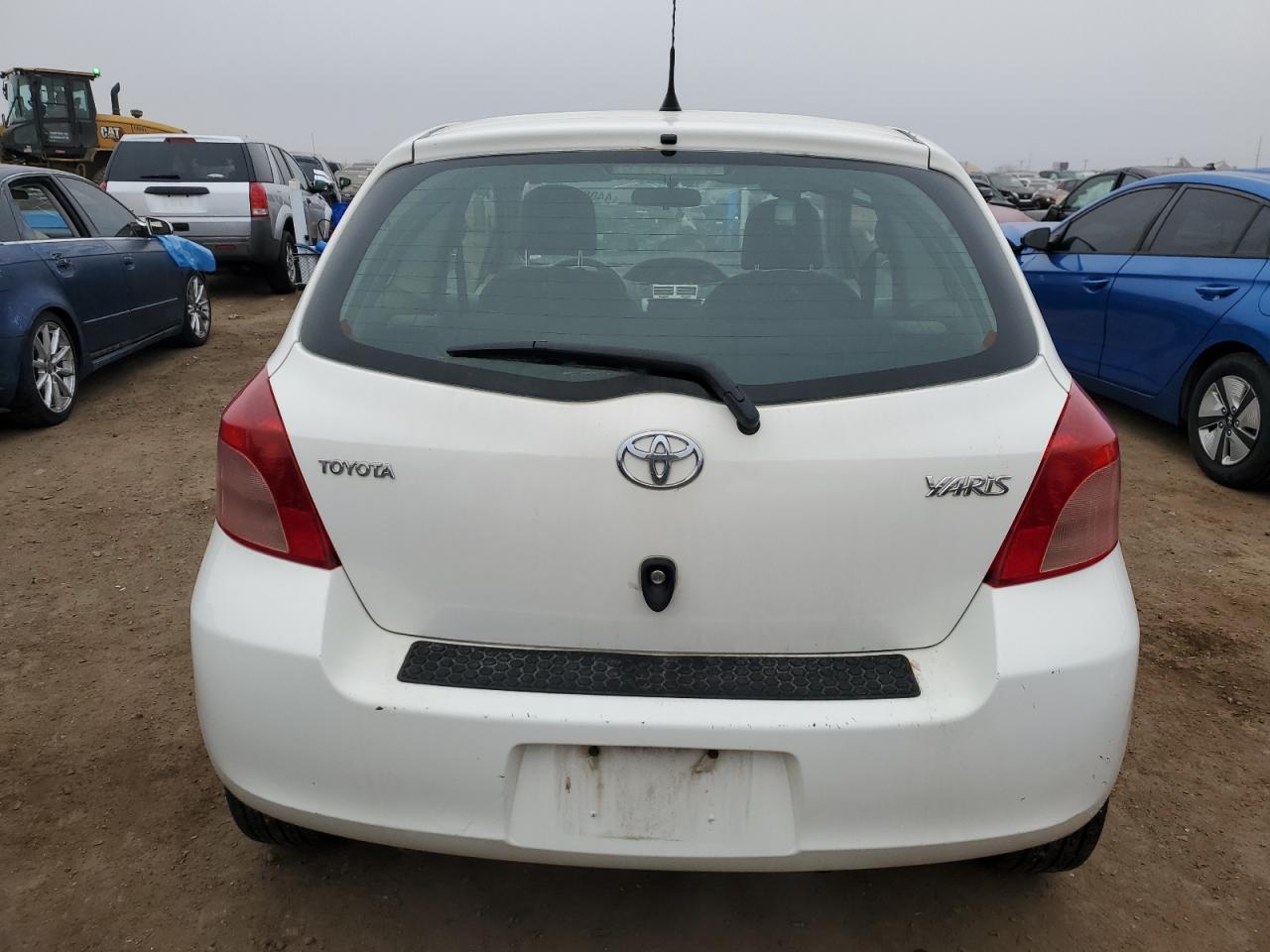 2008 Toyota Yaris VIN JTDJT923485165815 Copart auction photo, side damage thumbnail 6