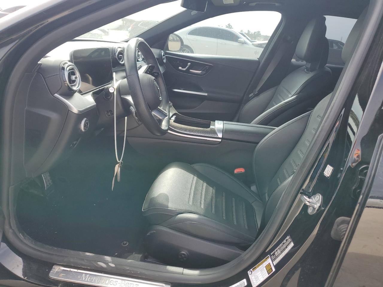 2023 Mercedes-Benz C-klasse VIN W1KAF4GB0PR106140 Copart auction photo, front end damage thumbnail 7
