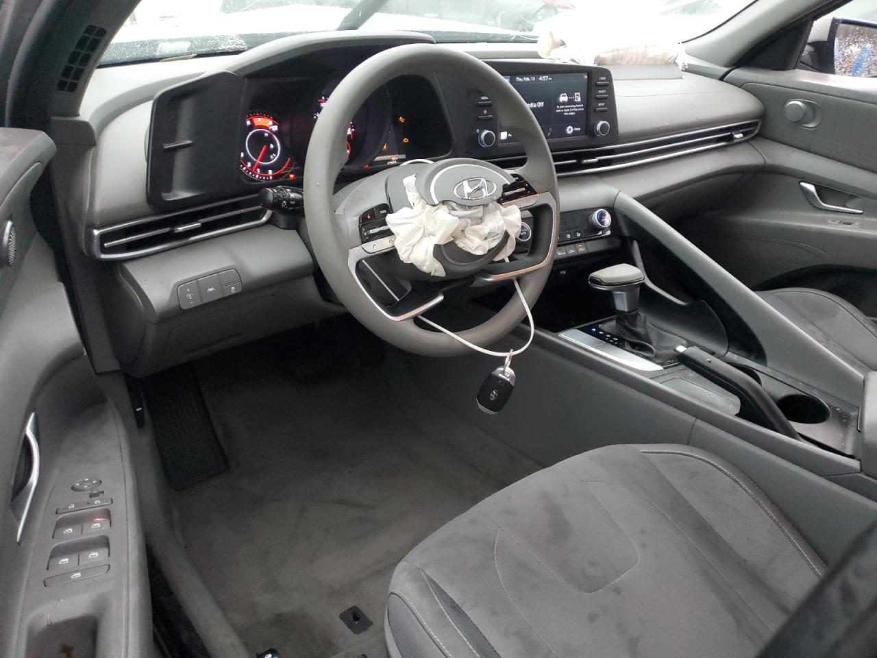 2021 Hyundai Elantra VIN 5NPLM4AG1MH036390 Copart auction photo, front end damage thumbnail 8
