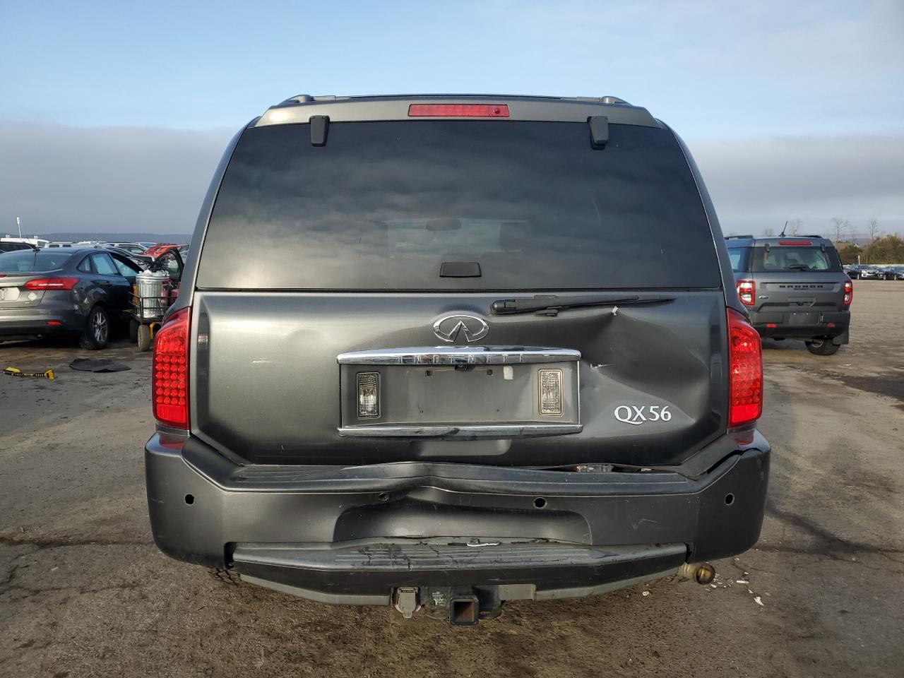 2006 Infiniti QX56 VIN 5N3AA08C76N808165 Copart auction photo, rear end damage thumbnail 6