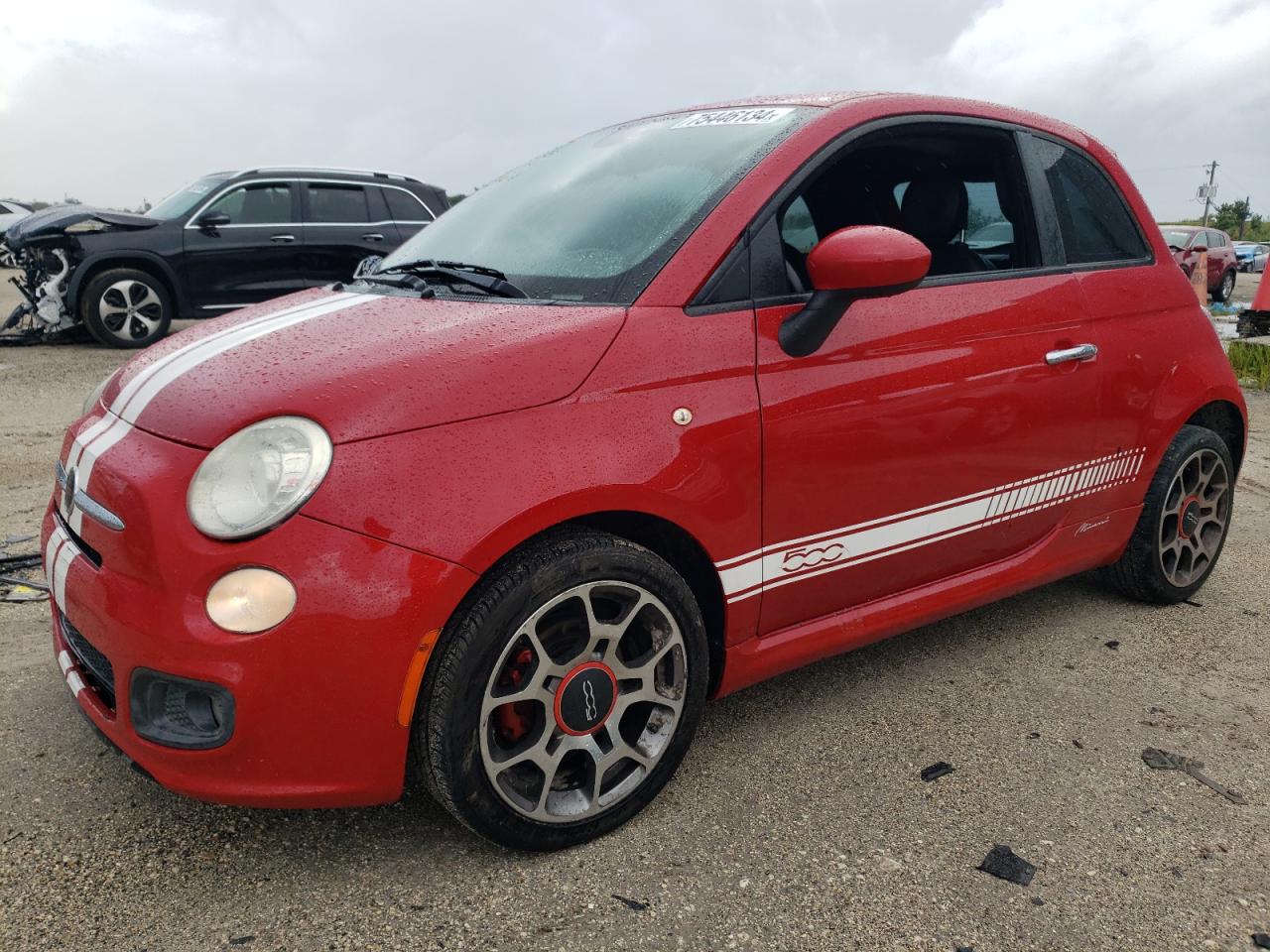 2013 Fiat 500 VIN 3C3CFFBR2DT726465