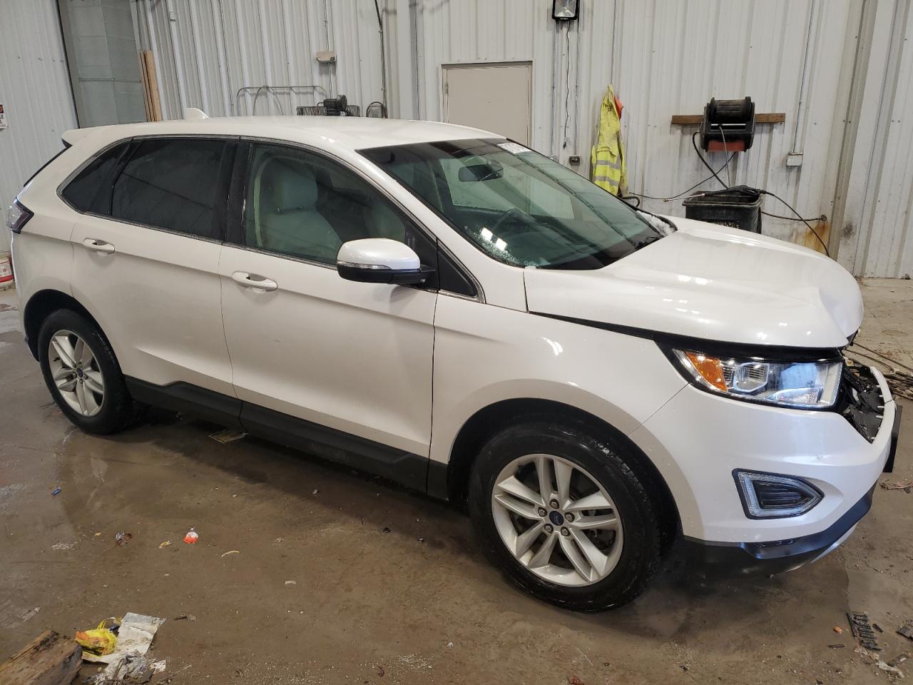 2015 Ford Edge VIN 2FMTK4J95FBB00612 Copart auction photo, front end damage thumbnail 4