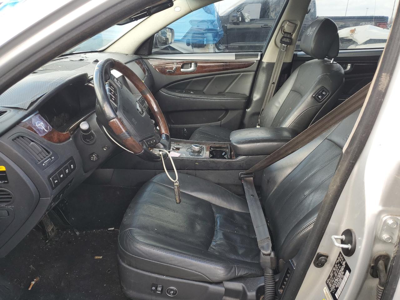 2013 Hyundai Equus VIN KMHGH4JH8DU058788 Copart auction photo, front end damage thumbnail 7